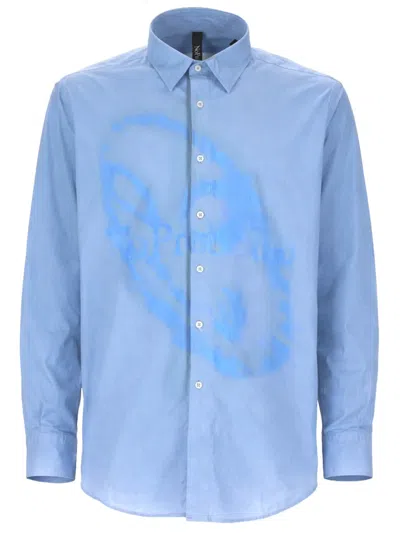 No Problemo Mini Casual Shirt For Men In Blue