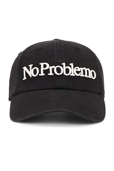 No Problemo Cap In Black