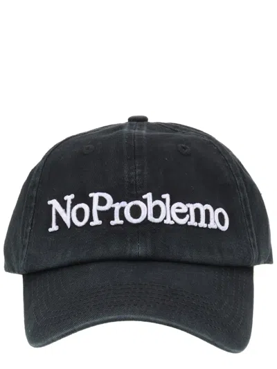 No Problemo Cappello Da Baseball Con Logo In Black