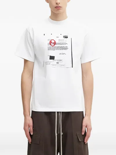 No Problemo Chest Graphic T-shirt In Gray