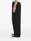 No Problemo Elasticated Trousers In Black
