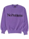 No Problemo Sweatshirt With Logo Unisex In Orange