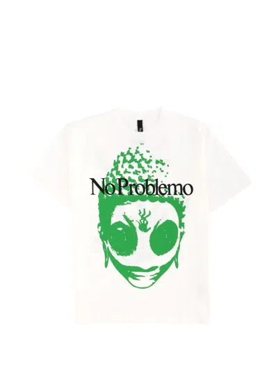No Problemo Graphic-print T-shirt In White