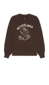 NO PROBLEMO HARD FEELINGS CREWNECK SWEATSHIRT