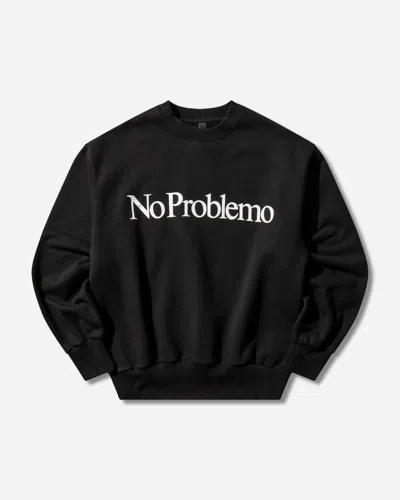 No Problemo Logo Crewneck Sweatshirt In Animal Print