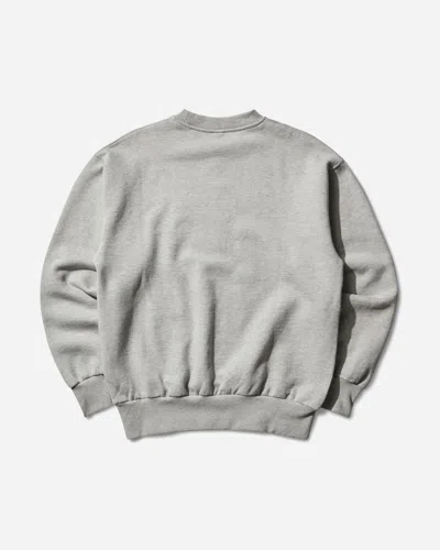 No Problemo Logo Crewneck Sweatshirt In Gray