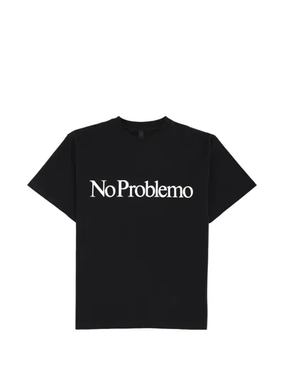 No Problemo Logo T-shirt In Black