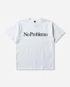 No Problemo T-shirt Con Logo In White