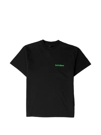 No Problemo Logo-print T-shirt In Black