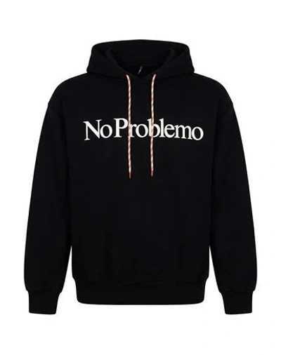 No Problemo Man Sweatshirt Black Size Xs Cotton