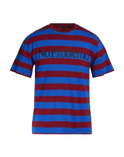 No Problemo Man T-shirt Burgundy Size S Cotton In Red