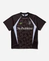 No Problemo Men S Area 51 Football Shirt In Black
