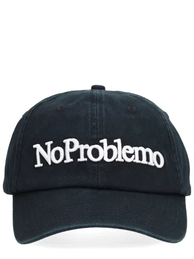 No Problemo "" Baseball Cap In Black