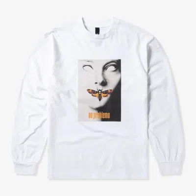 No Problemo No Silence Ls Tee In White