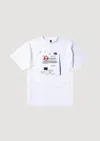 No Problemo Redacted Ss Tee In White