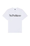 No Problemo Logo T-shirt In White