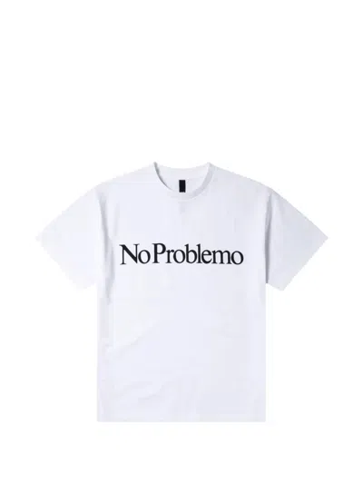 No Problemo Short-sleeve T-shirt In White