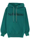 No Problemo Sweatshirt With Logo Unisex In Green