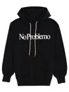 No Problemo Sweatshirt With Logo Unisex In Black