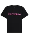 No Problemo Logo-print T-shirt In Black