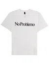 No Problemo T-shirt Con Logo In White