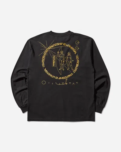 No Problemo Universal Friendship Longsleeve T-shirt In Black