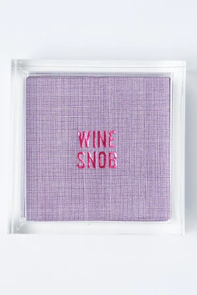 No Reservations Disposable Cocktail Napkin In Purple At Urban Outfitters