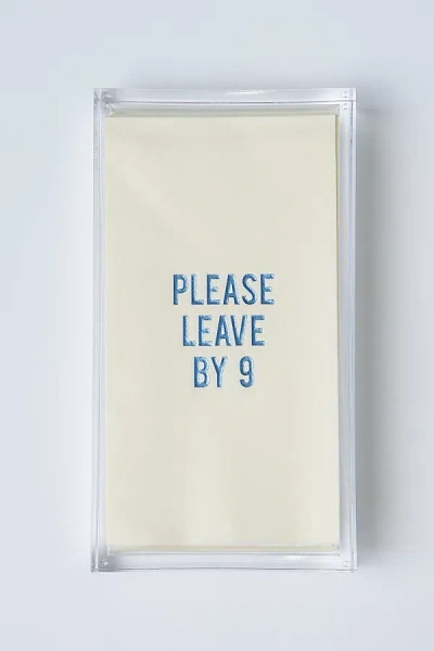 No Reservations Disposable Hand Towel In Blue At Urban Outfitters