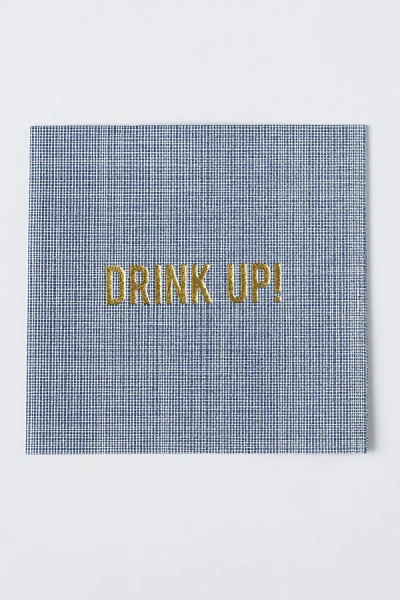 No Reservations Drink Up Disposable Cocktail Napkins In Drink Up At Urban Outfitters