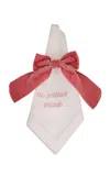 No Reservations - Mixed Messages Dinner Napkin Set - Pink