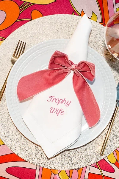 No Reservations Party Archetype Napkin Set In Pink At Urban Outfitters
