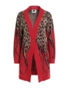 No Secrets Woman Cardigan Camel Size 4 Acrylic, Alpaca Wool, Nylon In Multi