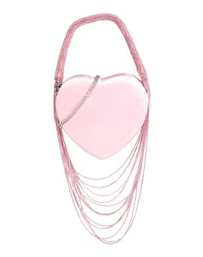 No Secrets Woman Handbag Pink Size - Textile Fibers