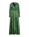 No Secrets Woman Long Dress Green Size 10 Polyester In Green