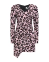 No Secrets Woman Mini Dress Pink Size 6 Polyester, Elastane In Pink