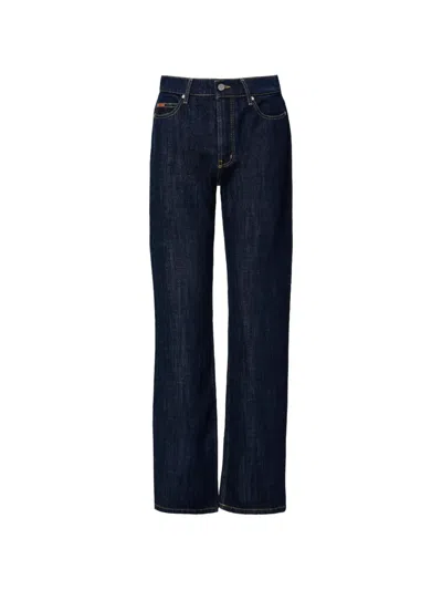 No44 Celene Straight-leg Jeans In Blue