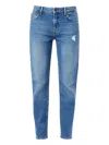 No44 Ripped Boyfriend Jeans In Blue