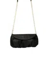 No.49 Handbags Women's Black Emily Crossbody Bag In Black