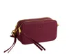 No.49 Handbags Women's Red Kiki Burgundy Camera Bag In Red