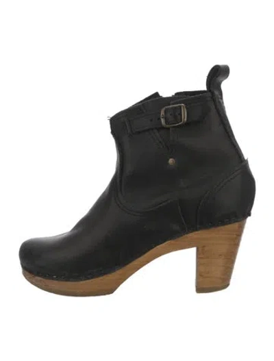 Pre-owned No.6 Leather Boots In Black