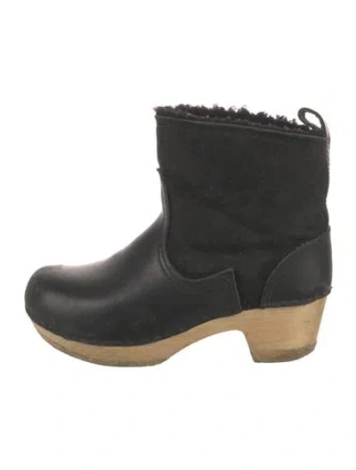 Pre-owned No.6 Leather Boots In Black