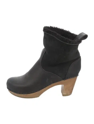 Pre-owned No.6 Leather Boots In Black