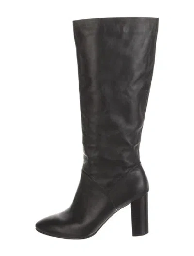 Pre-owned No.6 Leather Boots In Black