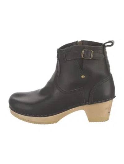 Pre-owned No.6 Leather Boots In Black