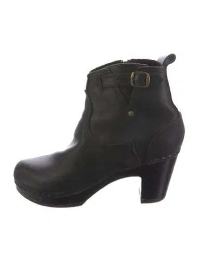 Pre-owned No.6 Leather Boots In Black