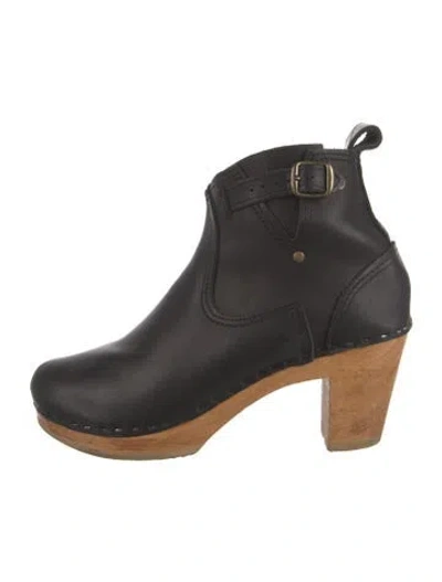 Pre-owned No.6 Leather Boots In Black