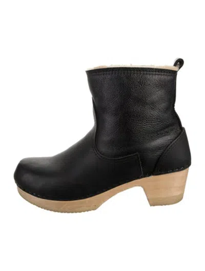 Pre-owned No.6 Leather Boots In Black