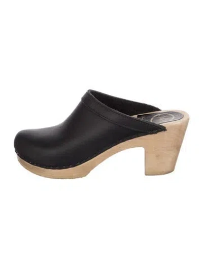 Pre-owned No.6 Leather Mules