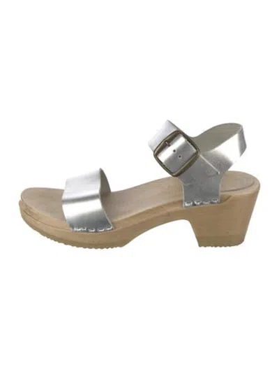 Pre-owned No.6 Leather Sandals In Gold/metallic