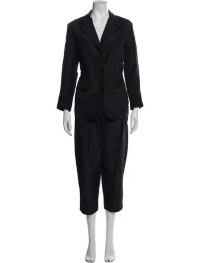 Pre-owned No.6 Pantsuit In Black